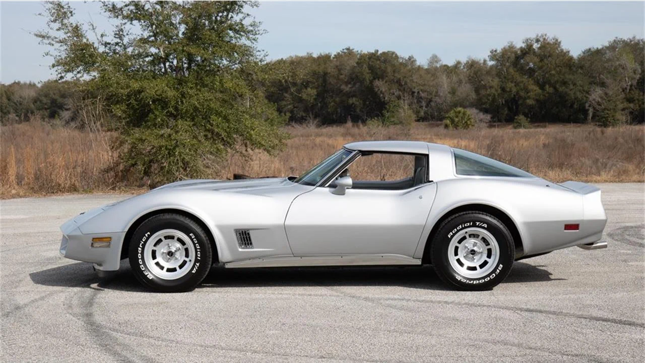 Corvette Generations/C3/C3 1981 Silver Metallic Left.webp